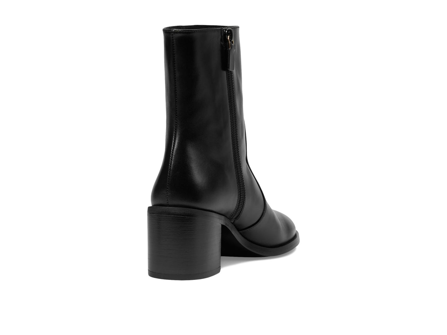 Stuart Weitzman Womens Esme Zip Bootie Black, 7 Medium