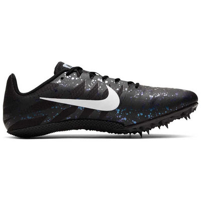 Nike Zoom Rival S9 Track & Field Spike Shoes (Black/White/Indigo Fog, 10)