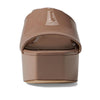 Stuart Weitzman Squarehigh Platform 95 Slide Fawn 9 B