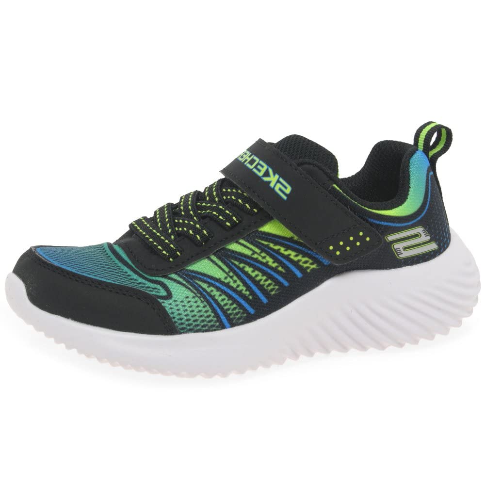 Skechers BounderZatic 403737L Boys ToddlerYouth Sneaker 3 M US Little Kid BlackMulti