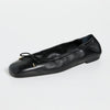 Stuart Weitzman Women's Bardot Bow Flats, Black, 7 Medium US