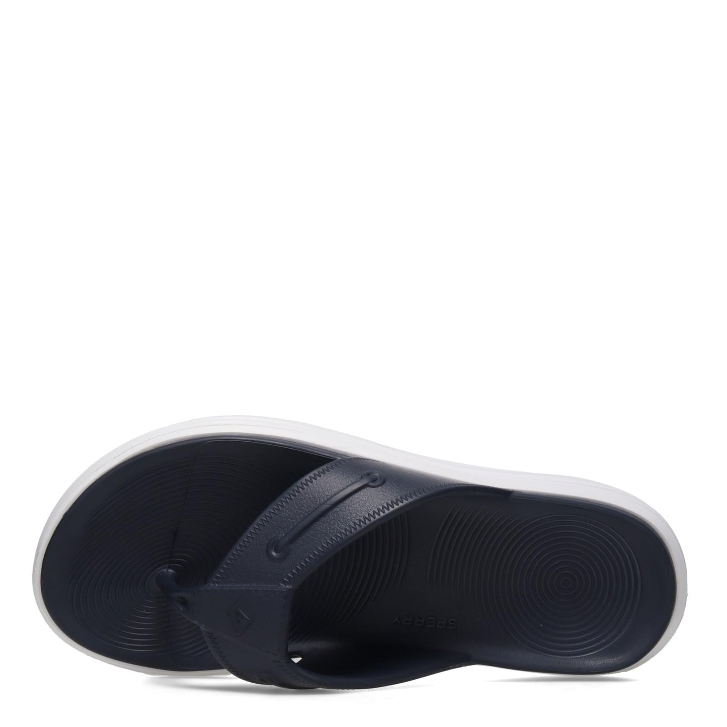 Sperry Men's Windward Float Thong Flip-Flop, Navy, 12 Medium