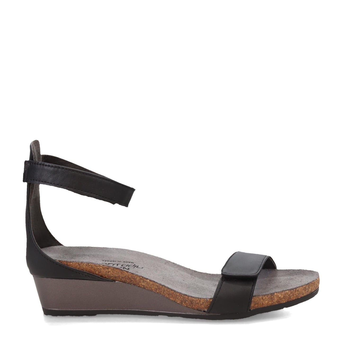 NAOT Footwear Women's Mermaid Wedge Black Raven Lthr 4-4.5 N US