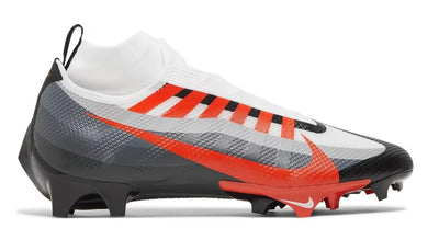 Nike Mens Vapor Edge Pro 360 Football Cleat, Black/Team Orange-White Sz 7.5