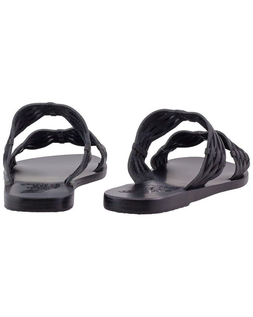 Ancient Greek Sandals Melia Woven Black 37 (US Women's 7) M