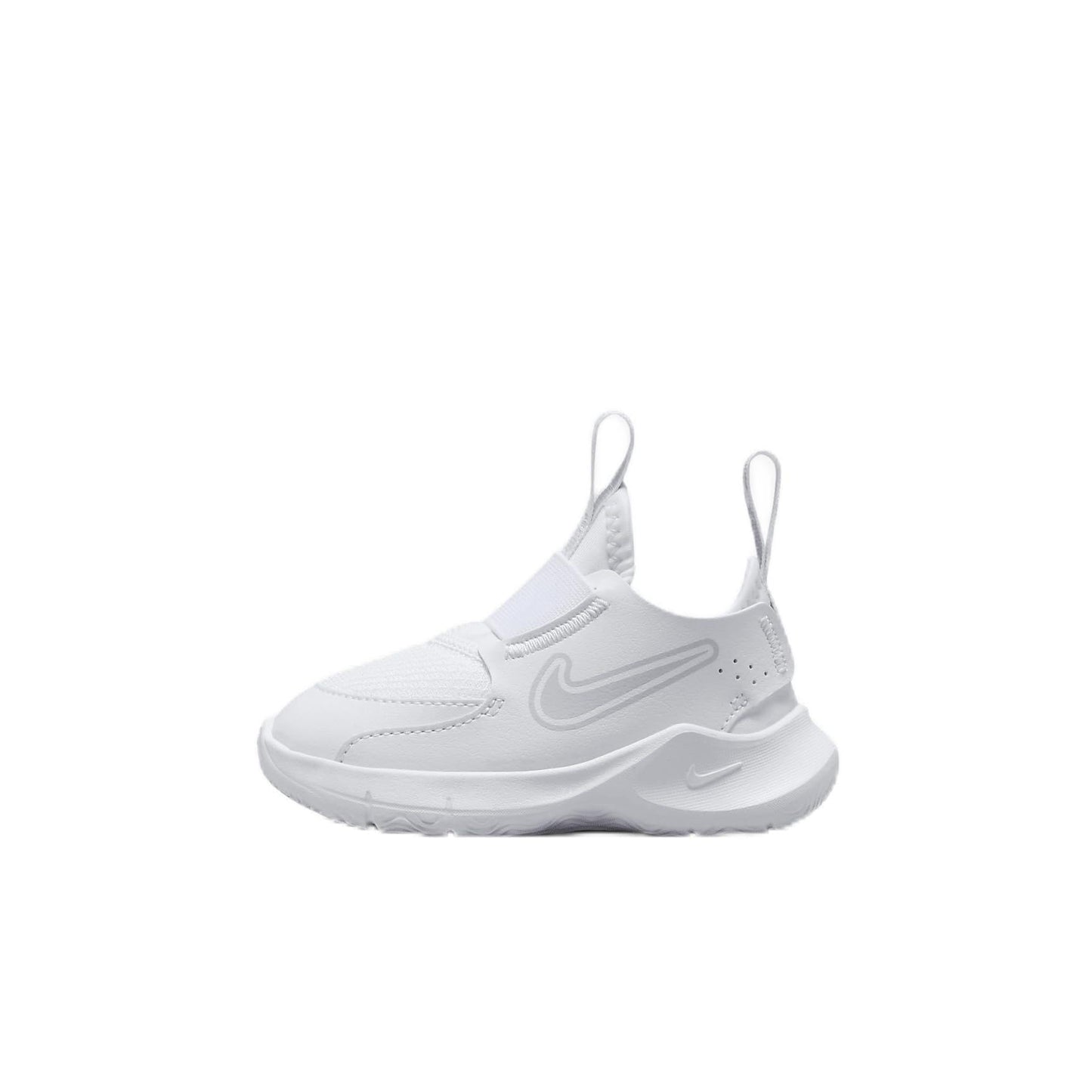 Nike Flex Runner 3 Baby/Toddler Shoes (FN1478-100, White/White/Pure Platinum) Size 7