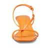 Schutz Women's Heloise Orange 8.5 Medium