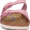 Birkenstock Women's, Arizona Soft Footbed Sandal - Narrow Width Orchid