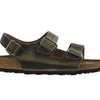 Birkenstock Men's Milano Sandals, Faded Khaki, Tan, Green, 12-12.5 Women/10-10.5 Men