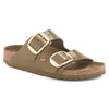 Birkenstock Women's Arizona Big Buckle Sandals, High Shine Mud Green, 11 Medium US