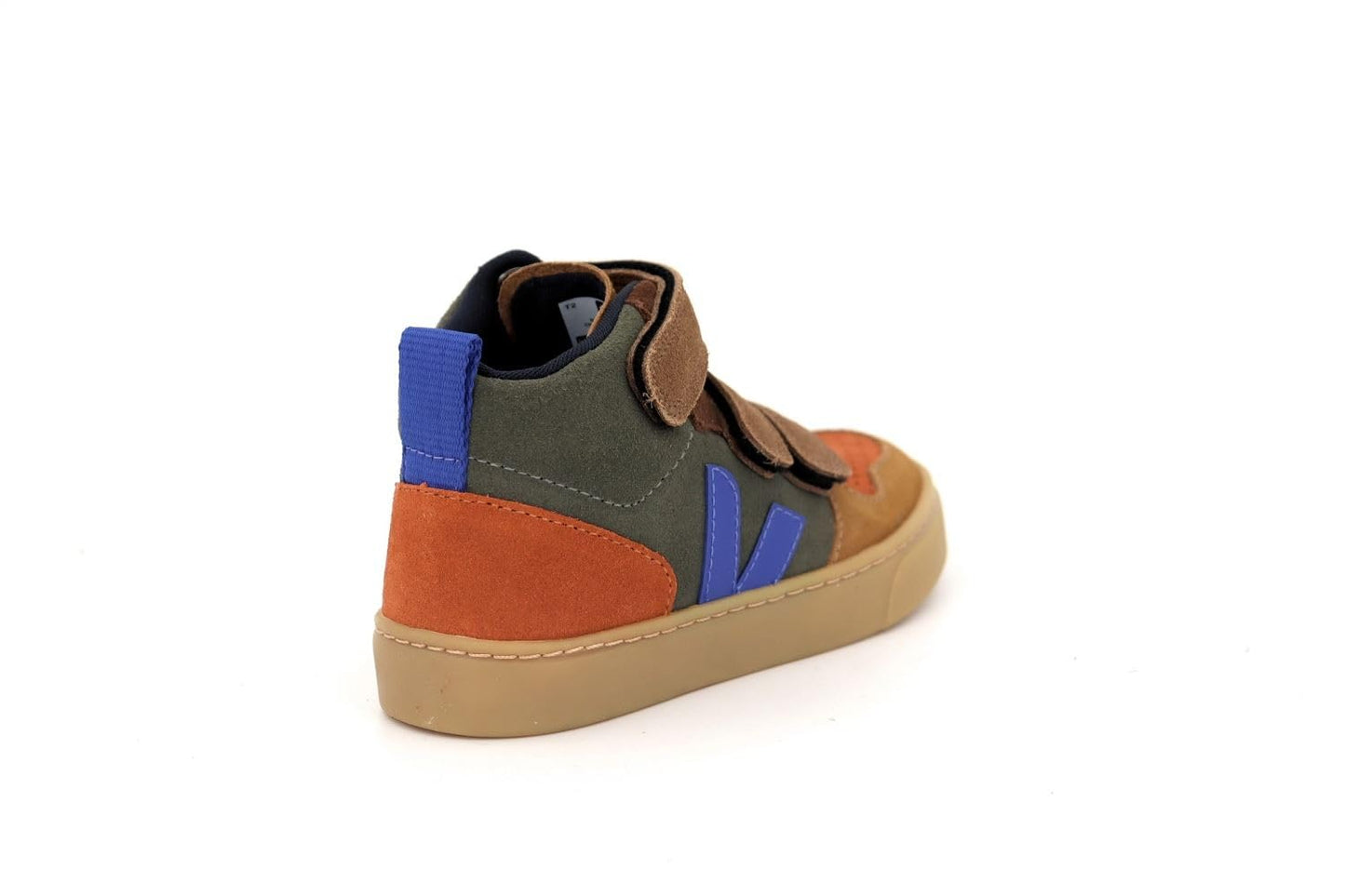 Veja Small V-10 Mid (Little Kid/Big Kid) Multicolor/Mud/Paros Unisex EU 31 (US 13.5 Little Kid) M