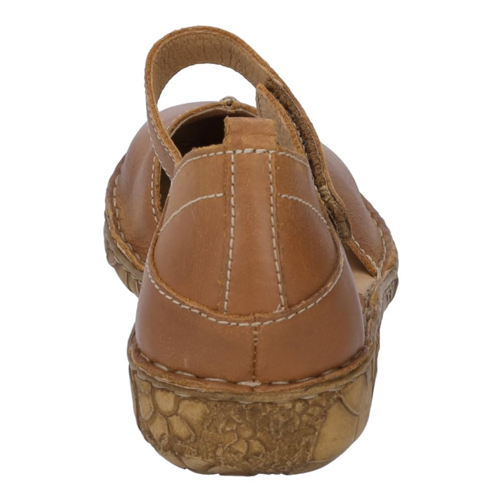 Josef Seibel Rosalie 42 Women’s Sandal, Cognac, EU 42 (US 11) Medium