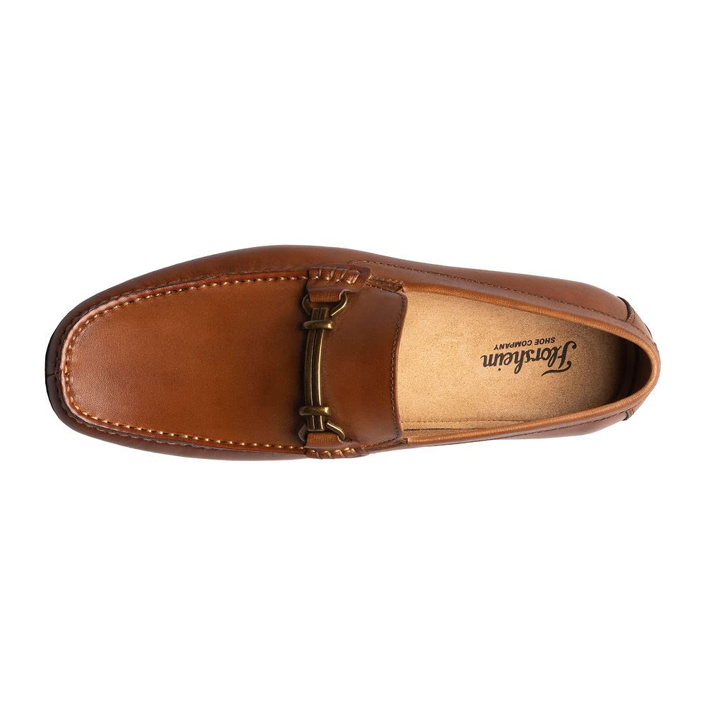 Florsheim Talladega Moc Toe Bit Driver Mens Slip On 95 DM US Cognac