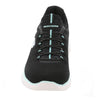 Skechers Sport Summits-Cool Classic Athletic Sneaker Women's Sneaker, 8.5 C/D US, Black-Turquoise