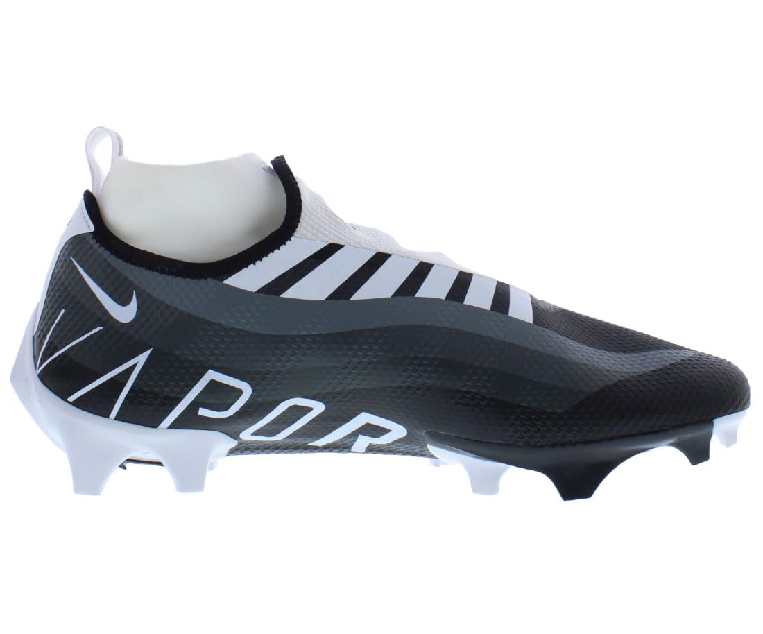 Nike Vapor Edge Speed 360 Mens Football Cleat Cd0082-001 Size 9 Black/White
