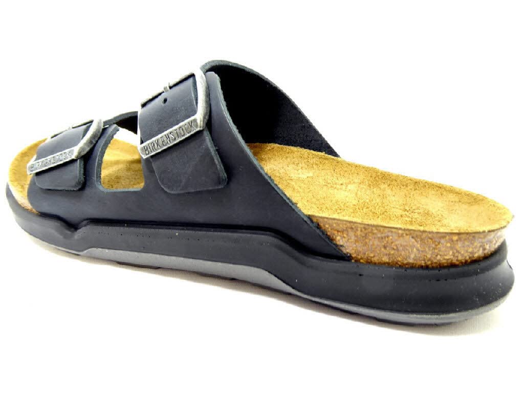 Birkenstock Men's Arizona CT Sandal, Black, 9 AU