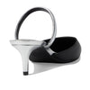 Michael Kors Jessa Flex Mule Kitten Black/Silver 7.5 M