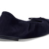 Stuart Weitzman Bardot Bow Flat Nice Blue 9 B
