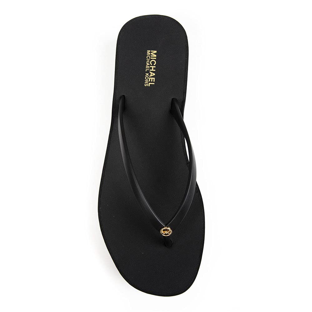 Michael Kors Lilo Flip-Flop Black 7 M