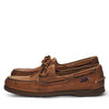Sebago Schooner Saddler's Leather Boat Shoes - Waterproof Moccasins for Men with Leather Lining and Slip-Resistant Outsoles, Brown Meerkat - 11.5 Regular