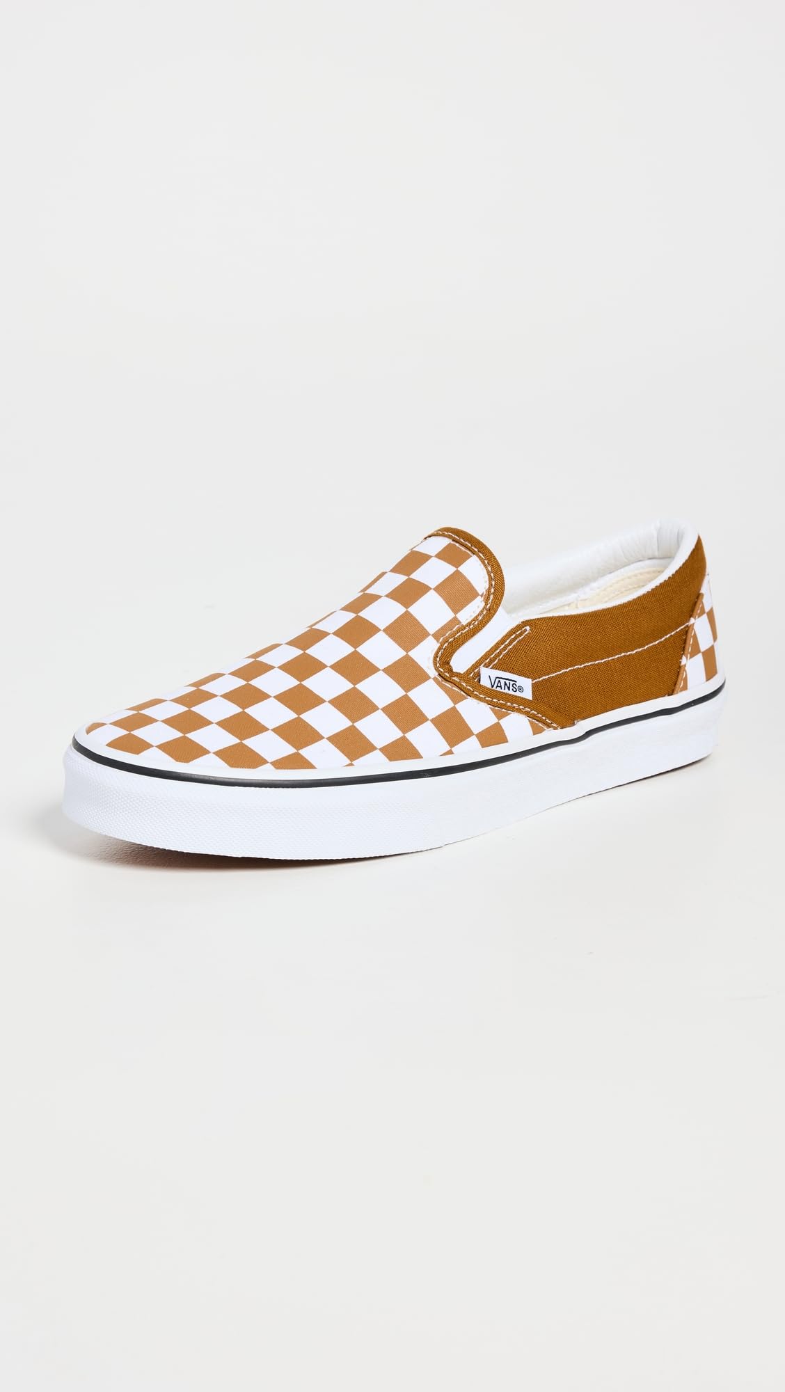 Vans Women's U Classic Slip-On Sneakers, FatalFloralGoldenBrown, 6.5 Medium US