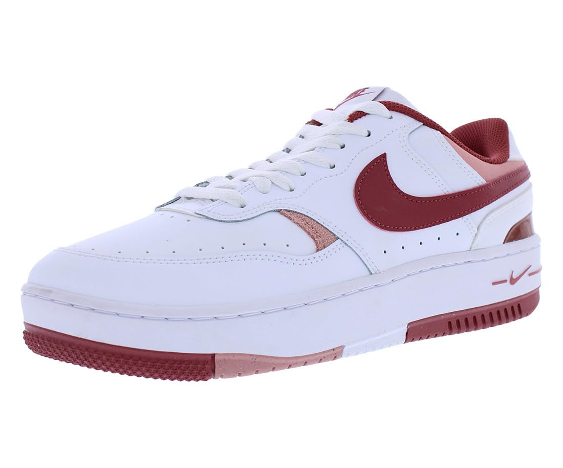 Nike Gamma Force Women's Shoes (FQ8877-100, White/Rugged Orange/Campfire Orange) Size 5.5