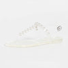 Stuart Weitzman Women's Goldie Jelly Sandals, Clear, 10 Medium US