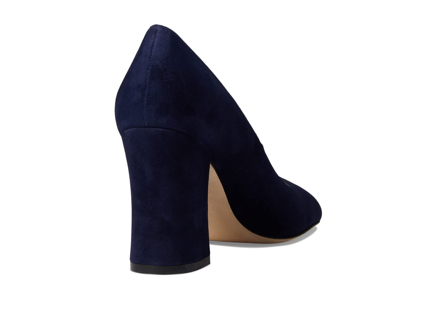 Stuart Weitzman Curveblock 85 Pump Nice Blue 8.5 B