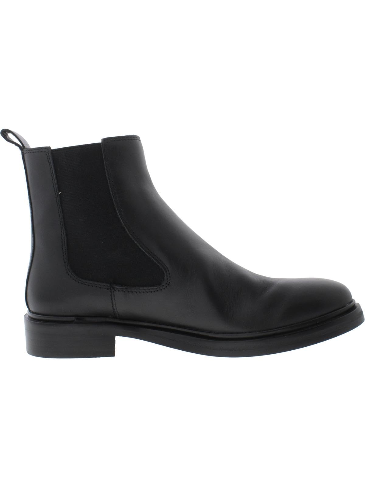 Madewell The Essex Ankle Boot in Leather True Black 8.5 M