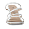 Stuart Weitzman Strapeze 85 Wedge White 10 B