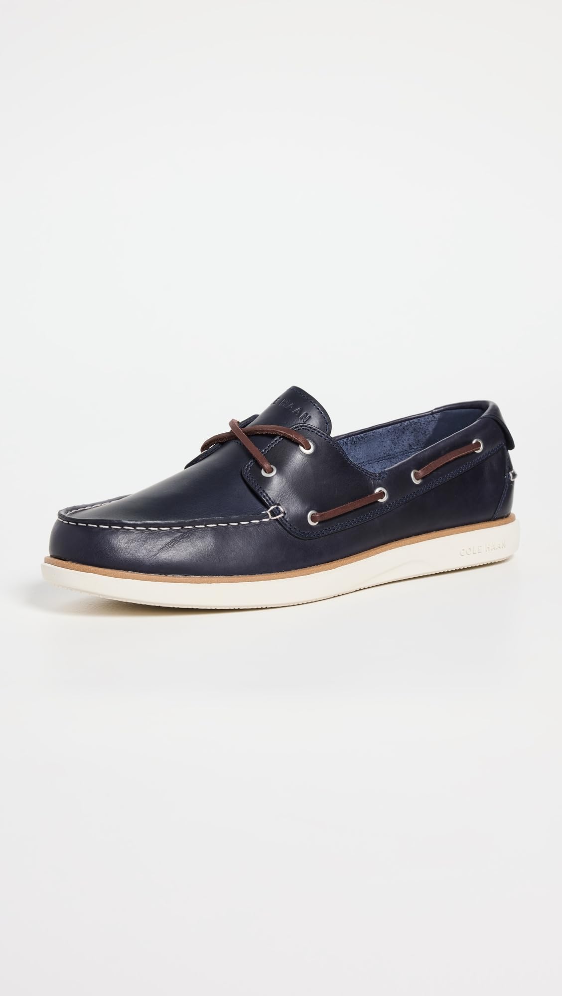 Cole Haan Men's Grandpro Windward Boat Shoe, Navy Blazer/Madeira/Ivory, 13-M US