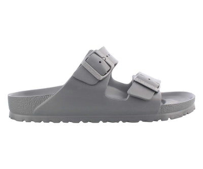 birkenstock Arizona Eva Mules/Clogs Men Black Mules Shoes, Silver, 6 UK Men/ 7 UK Women