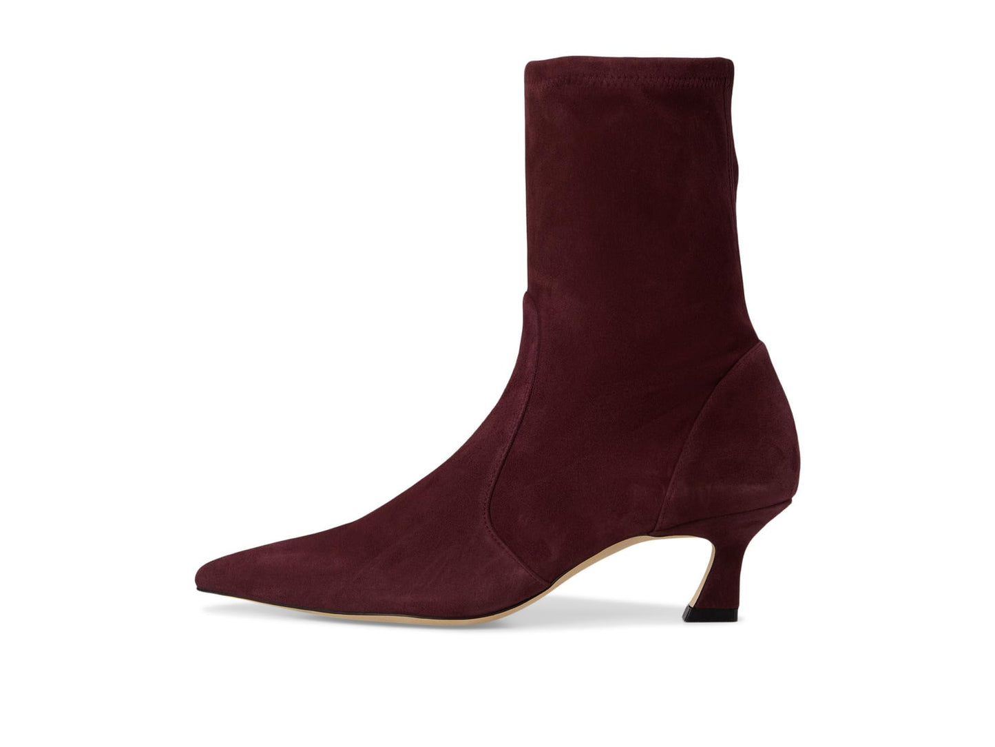 Stuart Weitzman Women's Vinnie Bootie 50 Ankle Boot, Boysenberry, 6.5