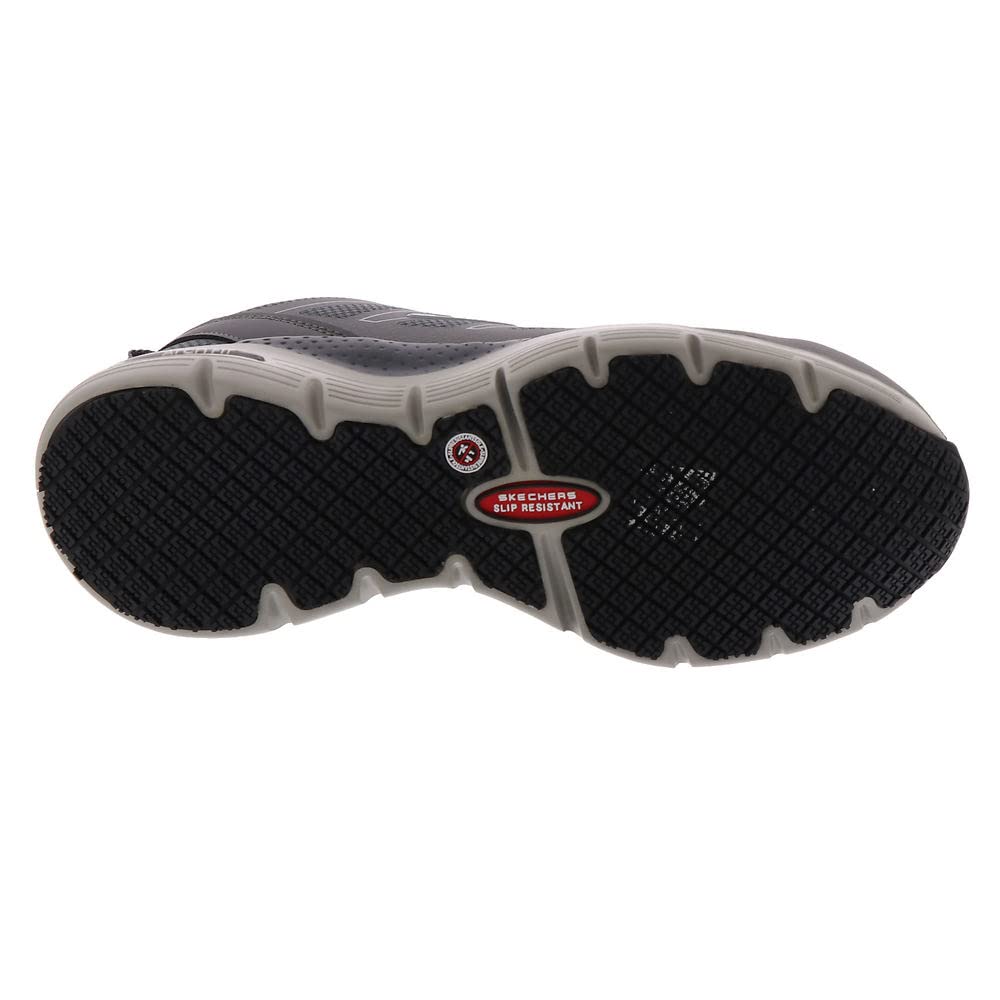 Skechers Work Arch Fit SRVigorit Mens Oxford 11 DM US Grey
