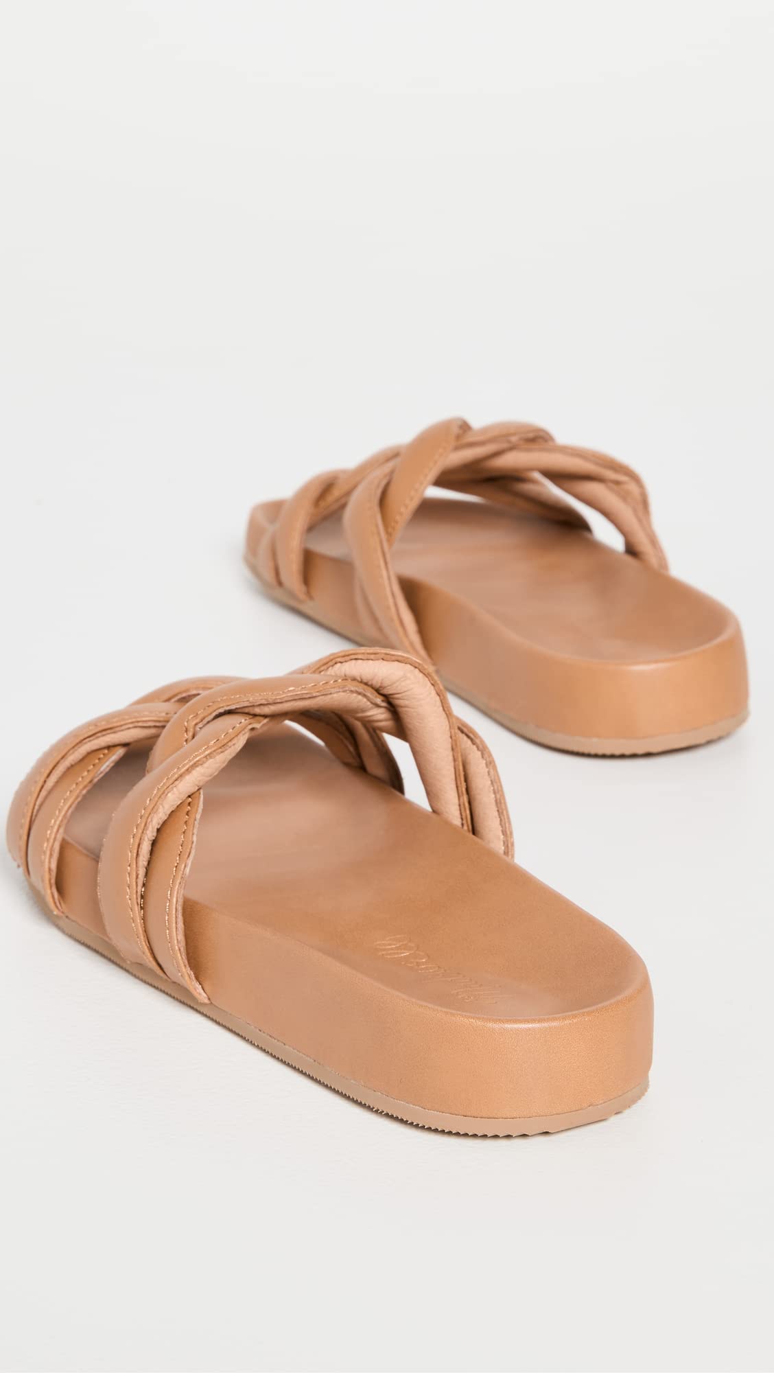 Madewell The Walker Slide Sandal Desert Camel 6 M