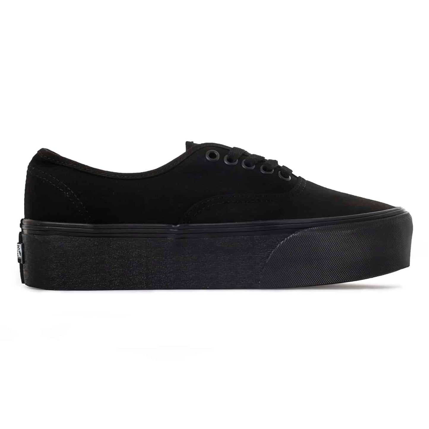 Vans - Unisex Authentic Stackform Shoes, Color Canvas Black/Black, Size: 4.5 M US Mens / 6 M US Womens