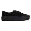 Vans - Unisex Authentic Stackform Shoes, Color Canvas Black/Black, Size: 7 M US Mens / 8.5 M US Womens