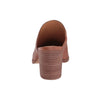 Madewell Harper Mule for Women - Leather Upper, Stacked Block Heel, and Cushioned Footbed Footwear - English Saddle 8.5 M