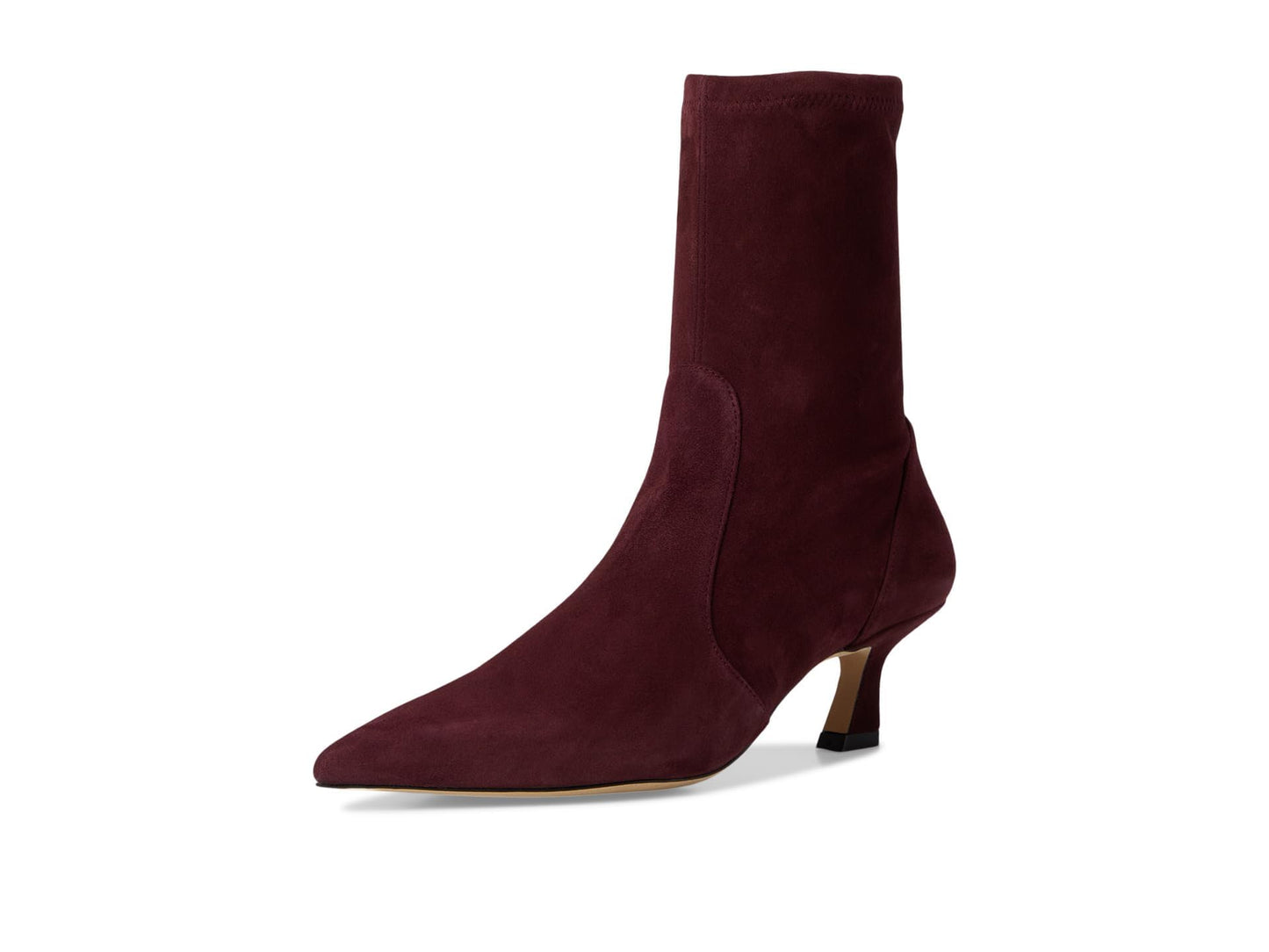 Stuart Weitzman Women's Vinnie Bootie 50 Ankle Boot, Boysenberry, 6.5