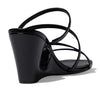 Stuart Weitzman Strapeze 85 Wedge Black 8.5 B