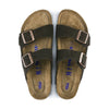 Birkenstock Arizona Birko-flor Softfootbed, Unisex Adults’ Mules, Noir, 8 UK
