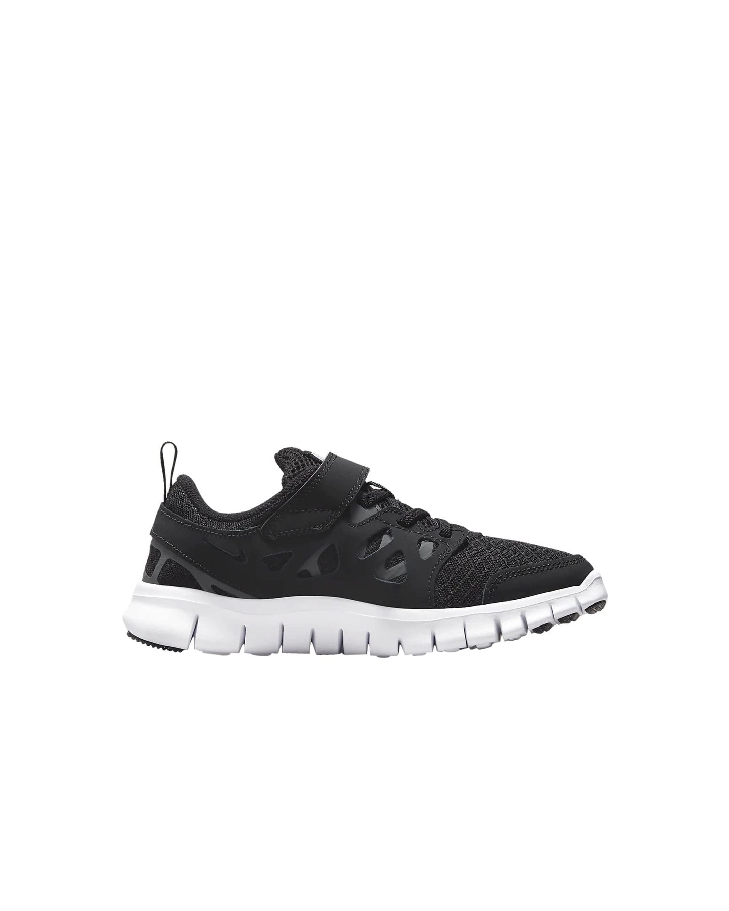 Nike Free Run 2 (Little Kid) Black/White/Dark Grey