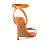 Schutz Women's Aurora Orange 6.5 Medium