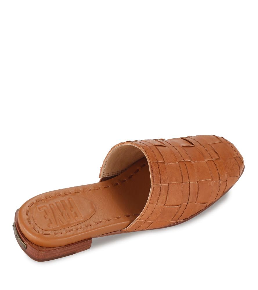 Frye Women's Cara Woven, Tan - 10M
