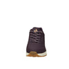 Skechers Women's Uno Shimmer AwaySneaker, Dark Purple Durabuck Rosegold Duraleather M, 8 UK