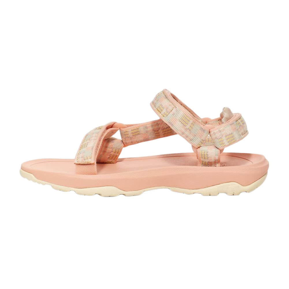 Teva Y Hurricane XLT 2 Sandal, Summer Patchwork Beach Sand, 4 US Unisex Big Kid
