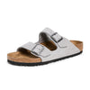 Birkenstock Men's Arizona Sandals, Desert Buck Whale Gray, Grey, 11 Medium US