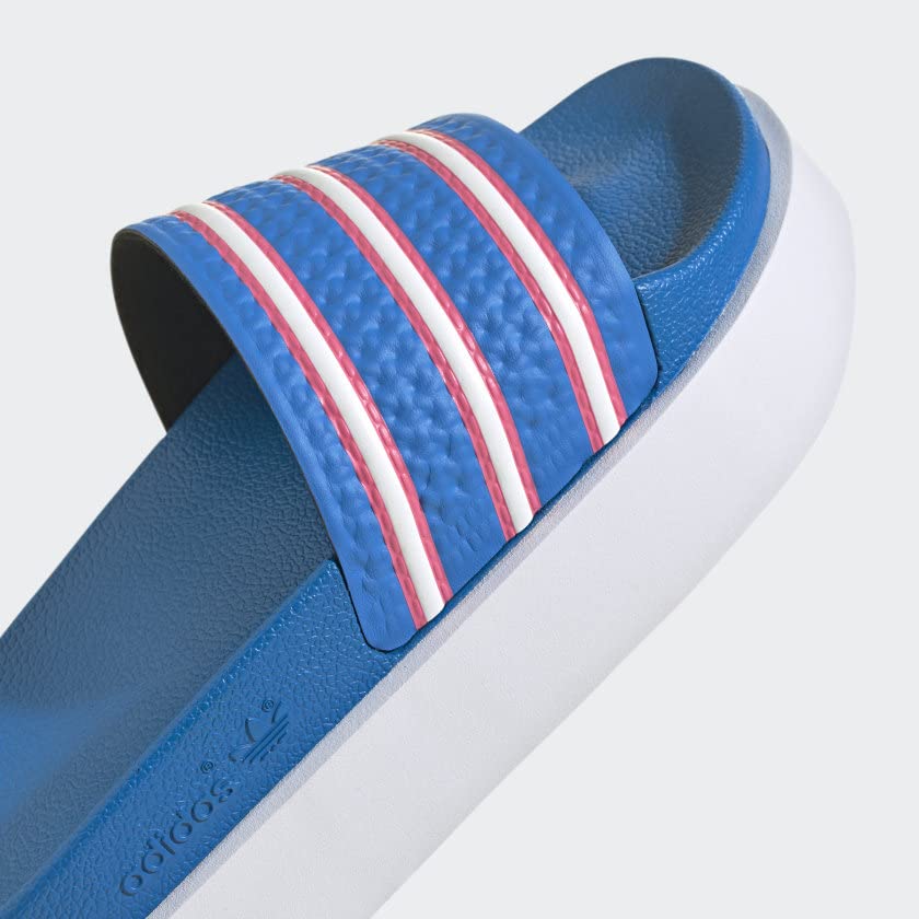 adidas Adilette Bonega Blue Rush/White/Pulse Magenta 8 B (M)