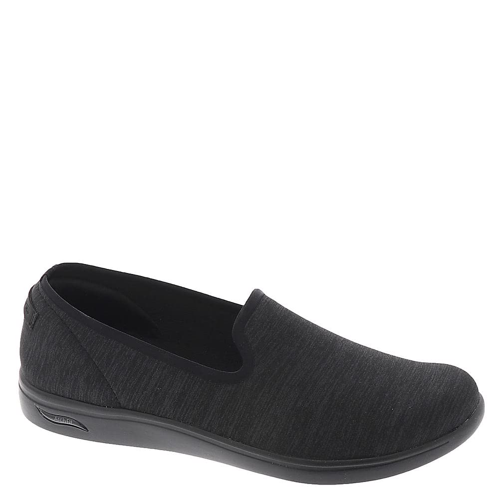 Skechers womens Arch Fit Uplift - Perceived Loafer Flat, Black, 11 US