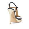 Michael Kors Berkley Stiletto Platform Navy 5.5 M